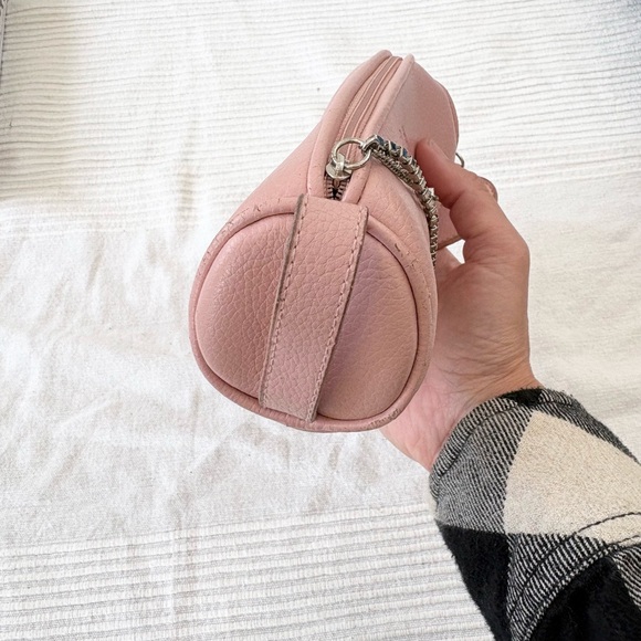 Rare Juicy Couture Vintage Y2K Mini Barrel Bag in Baby Pink - Picture 4 of 9